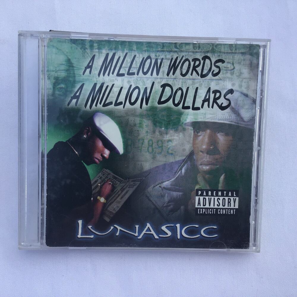 Lunasicc A Million Words A Million Dollars Promo CD 1998 AWOL Records